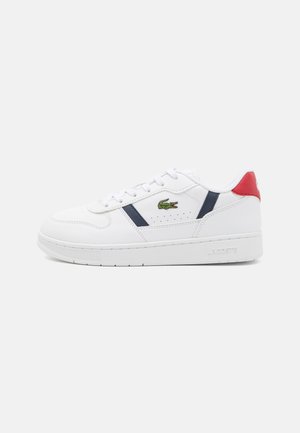 T-CLIP SET JUNIOR COURT LACE UNISEX - Sneakers basse - white/red/navy