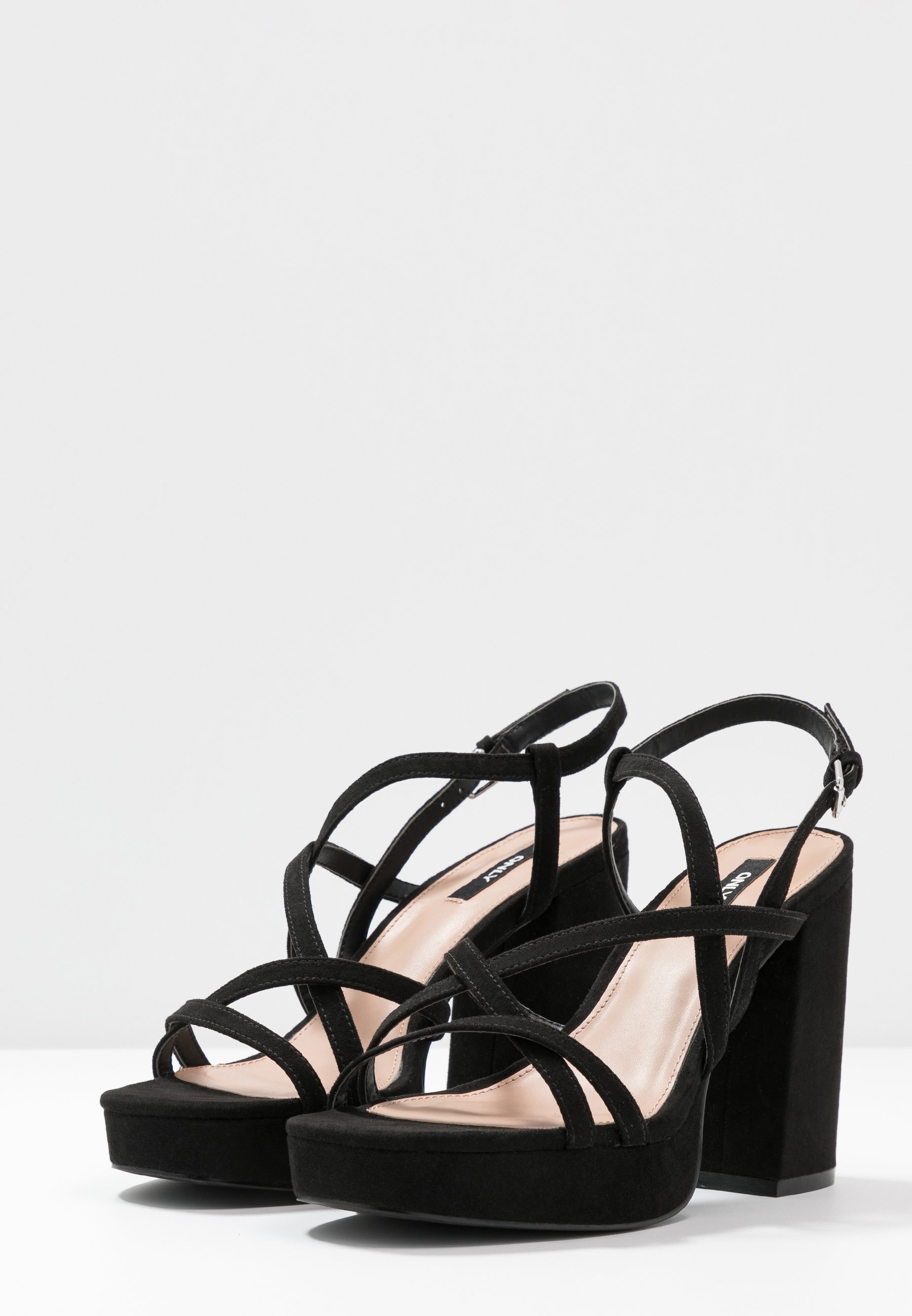 ONLAERIN HEELED CROSSOVER Sandaletter black ONLAERIN HEELED CROSSOVER Sandaletter black