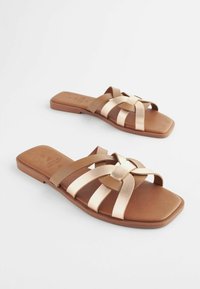 Next FOREVER COMFORT LATTICE - Muiltjes - tan brown