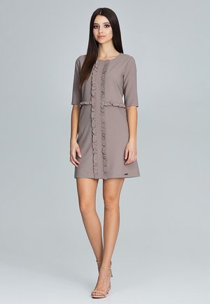Day dress - mocca