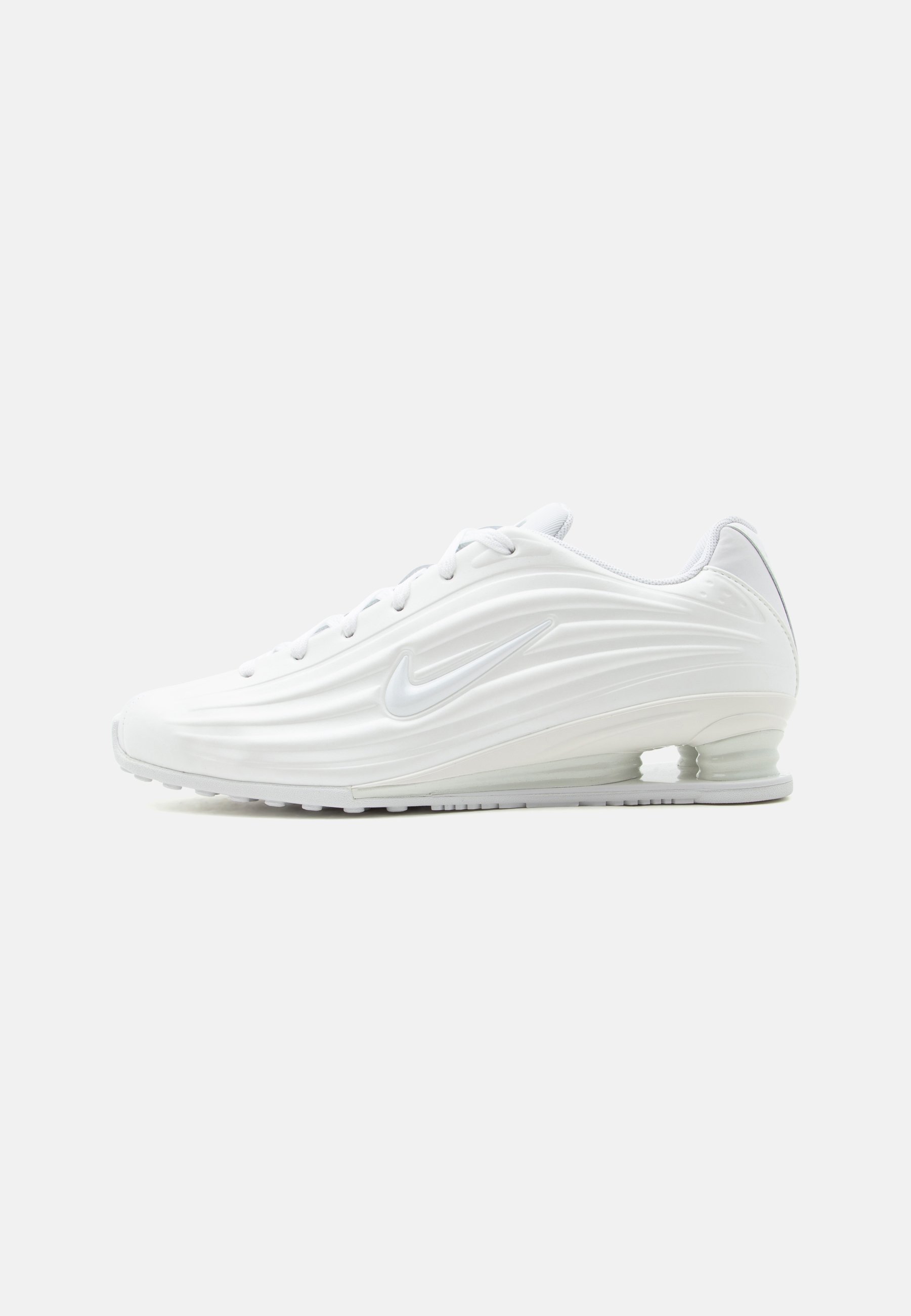 Nike Sportswear SHOX Z - Tenisky - white/summit white/metallic silver-coloured
