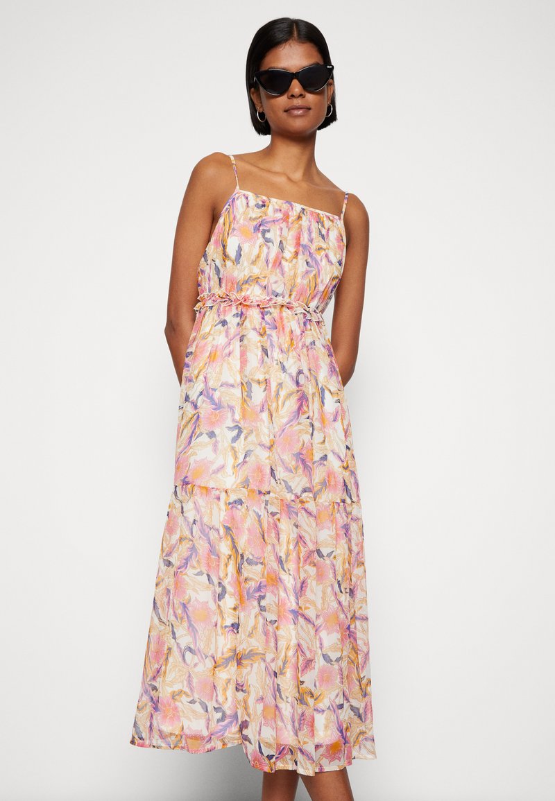 Damen Freizeitkleider | Vero Moda VMTUVA SINGLET CALF DRESS Freizeitkleid pristine tuva/beige - JX62609 Damen Freizeitkleider | Vero Moda VMTUVA SINGLET CALF DRESS Freizeitkleid pristine tuva/beige - JX62609