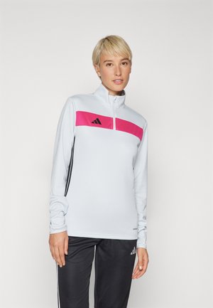 TIRO 25 ESSENTIALS - Sweatshirt - clear grey/real magenta