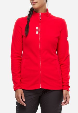 Veste polaire - rouge