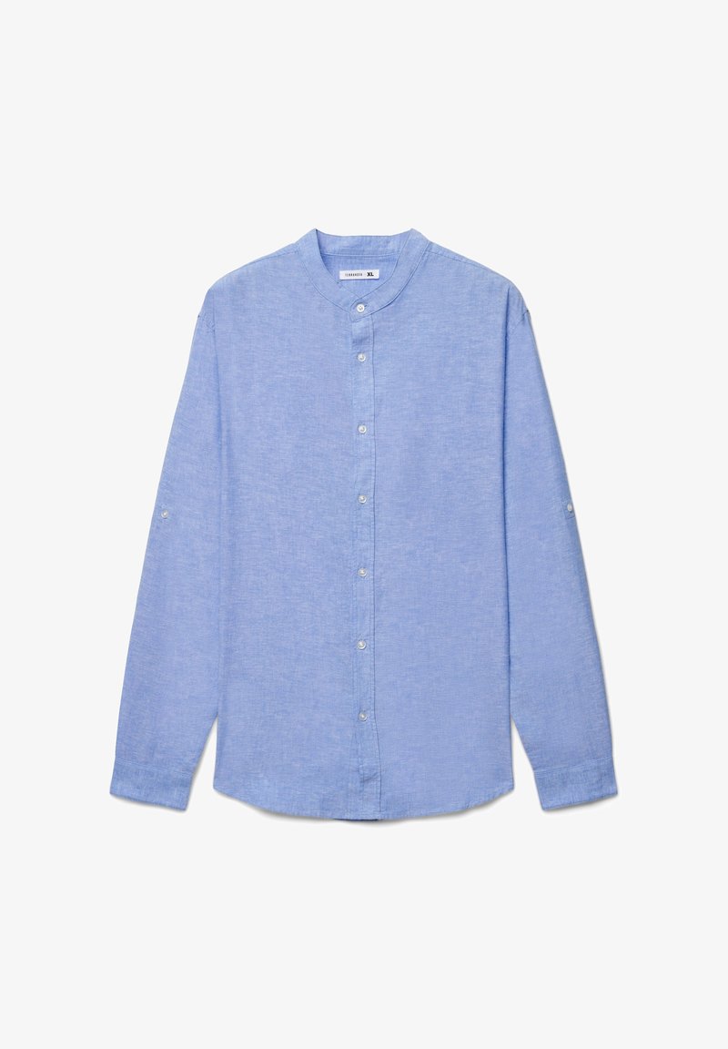 Terranova Camicia Melange Azzurro Melange/Blu Reale - Taglia Unica