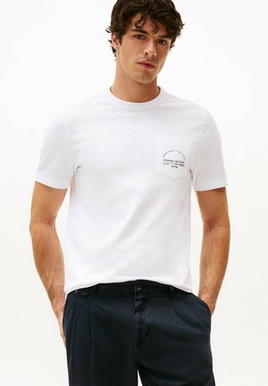 Print T-shirt - white