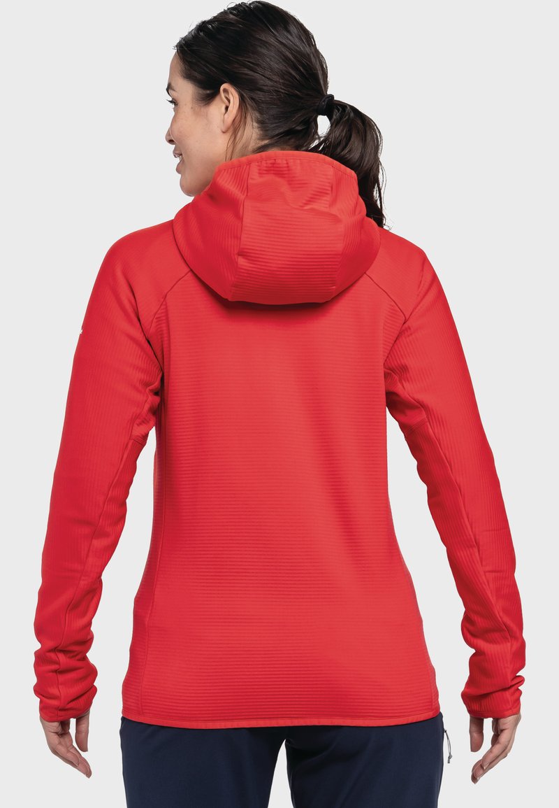 Schöffel Fleecejacke Damen DÃ¼nn Schöffel Fleecejacke Rot