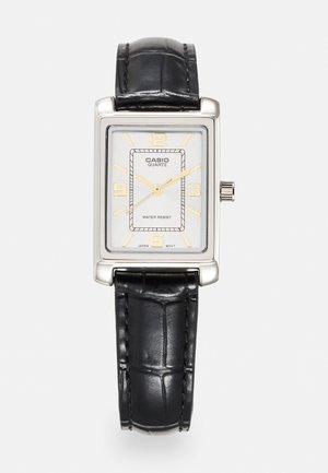 Uhr - black/silver-coloured