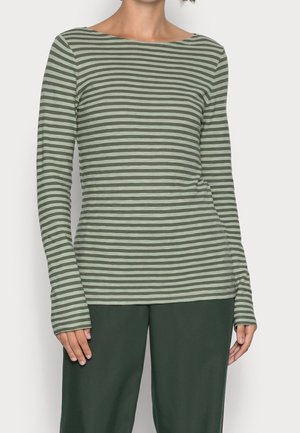 Top s dlouhým rukávem - dark green