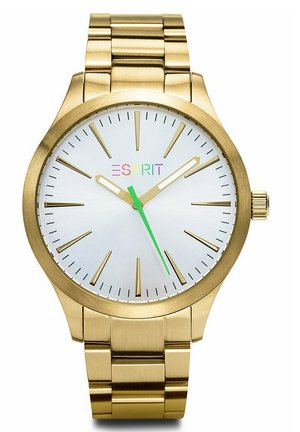 QUARZ - Uhr - gelbgoldfarben