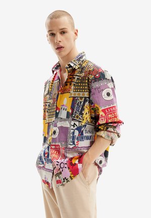 PATCHWORK POPLIN - Camicia - multi coloured