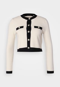 VMSABA SHORT BUTTON  - Kardigán - birch/black