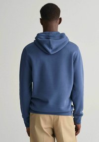GANT ARCHIVE SHIELD - Kapuzenpullover - blau
