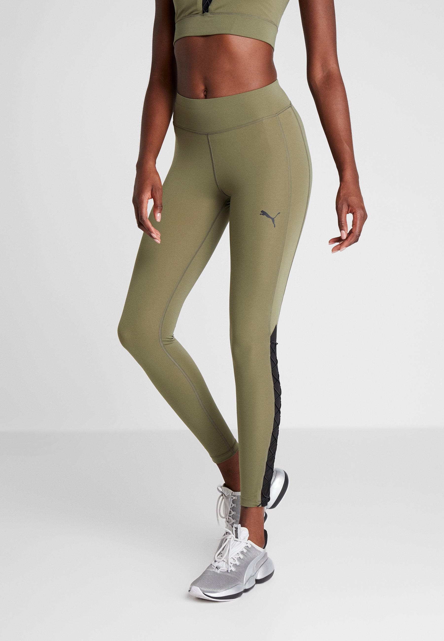 puma beige leggings