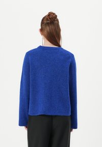 Selected Femme SLFLULU  NEW CARDIGAN  - Cardigan - dazzling blue