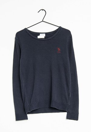 U.S. Polo Assn. Striktrøje - blue