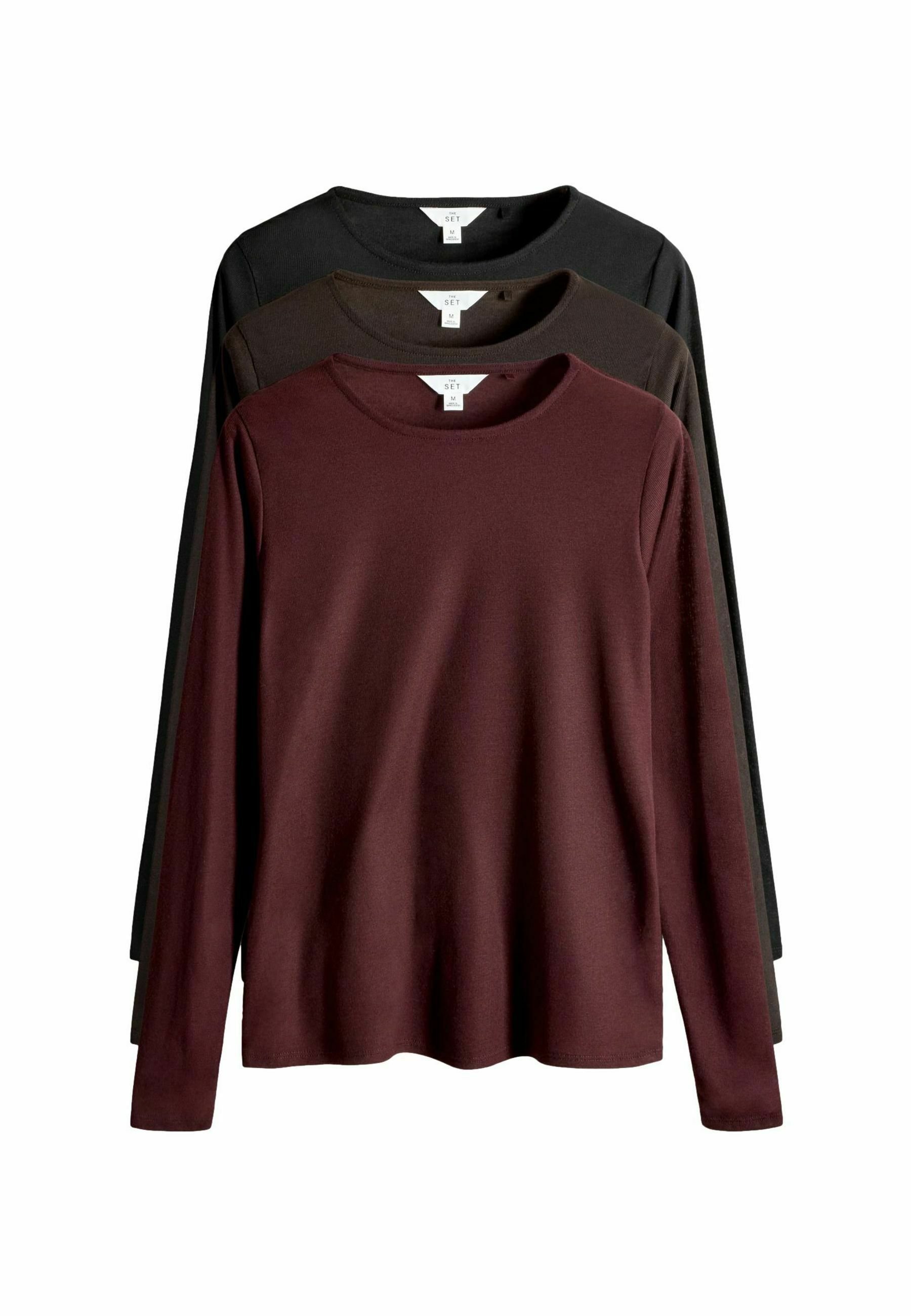 T-shirt Manches Longues Côtelé Sable Femme | Cache Cache