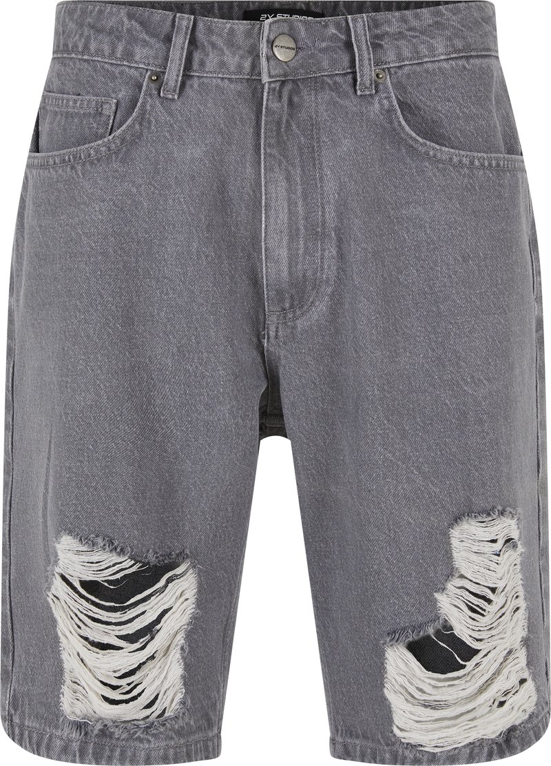 2Y Studios Jeansshort grijs denim/greydenim