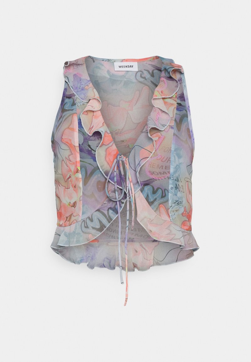 Weekday Blouse donkerroze