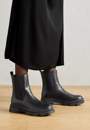 Bottines à plateau - black