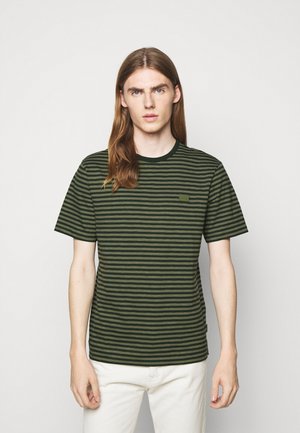 CHARLES STRIPE - Camiseta estampada - lake green
