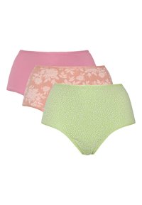 Unausgewählt, coral pink light green