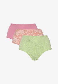 Unausgewählt, coral pink light green