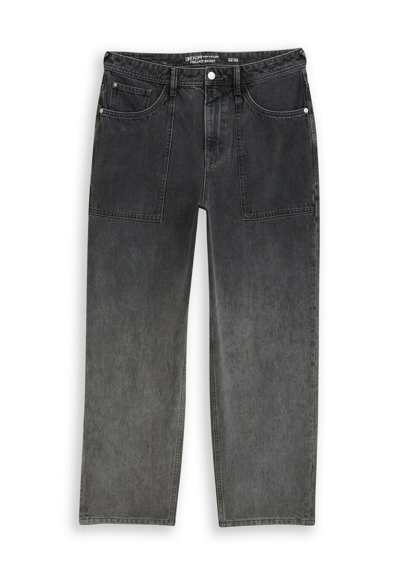Tom Tailor Denim Relaxed fit jeans zwart Tom Tailor Denim Relaxed fit jeans zwart