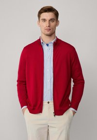 Façonnable FULLZIP - Cardigan - berry red