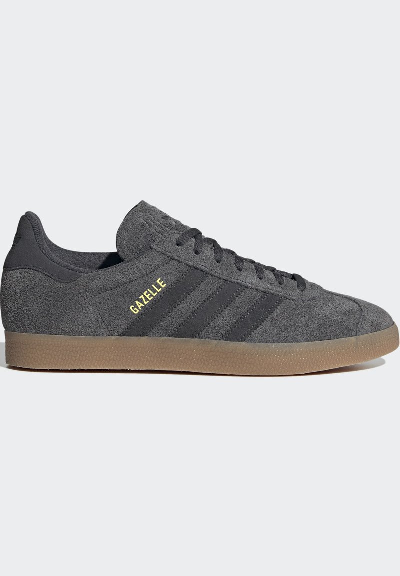 adidas Originals GAZELLE UNISEX - Zapatillas - six carbon gum/gris oscuro - Zalando.es