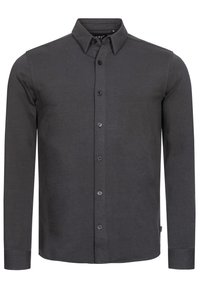 LANGARM THEO - Skjorta - dk grey
