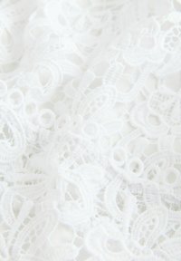 Next FIT - LONG SLEEVE A-LINE MINI - Koktélruha / Partiruha - white