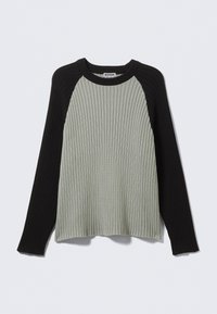 BOXY SWEATER - Jumper - grey medium dusty
