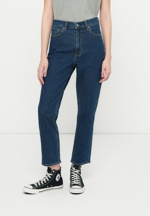 ANKLE STRAIGHT - Traperice ravnih nogavica - dark blue denim