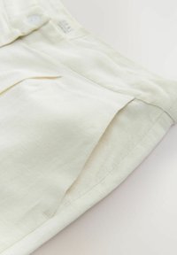 Next EMBROIDERED WIDE LEG - Püksid - white