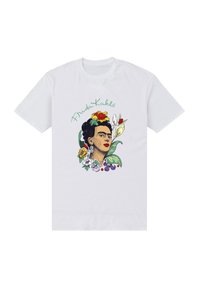 KAHLO FLOWERS - T-shirts print - white