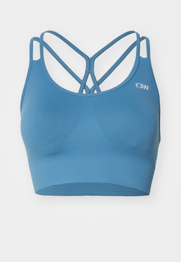 DEFINE SEAMLESS BRA - Medium support sports bra - light teal2