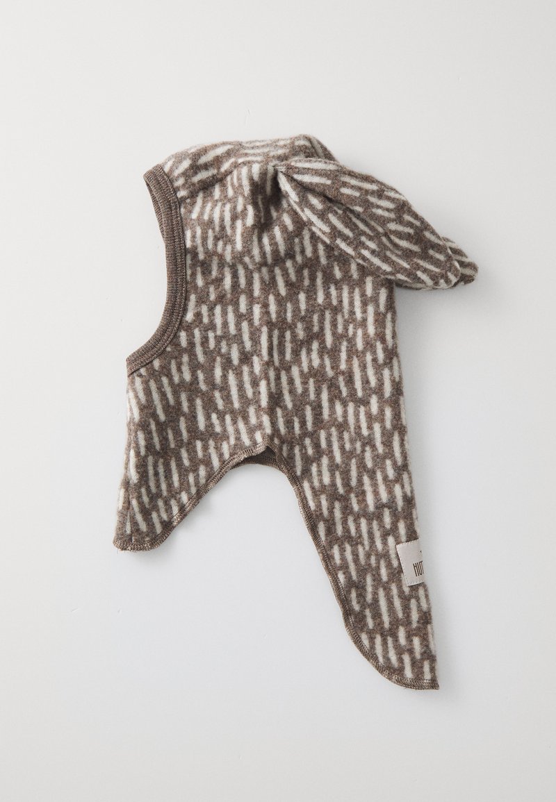 Huttelihut BALACLAVA EARS UNISEX - Bonnet - morel