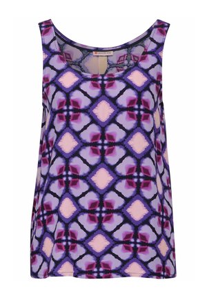 Street One, MIT PRINT - Top - lila