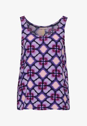 Street One, MIT PRINT - Top - lila