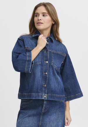 KATJA  - Denimová bunda - dark blue denim