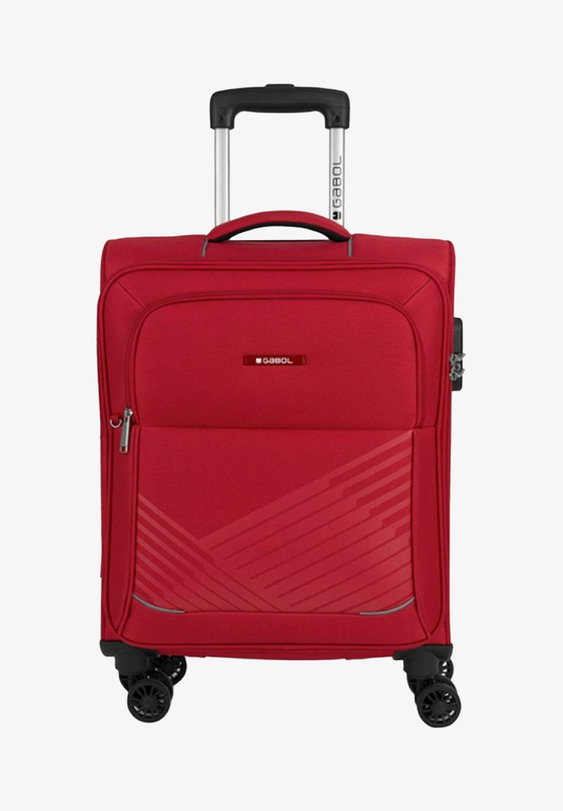 Gabol 4-ROLLEN KABINEN 55 CM - Wheeled suitcase - rojo