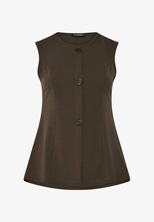 Yours Clothing, WOMEN'S CASUAL TOPS - Top - chocolate