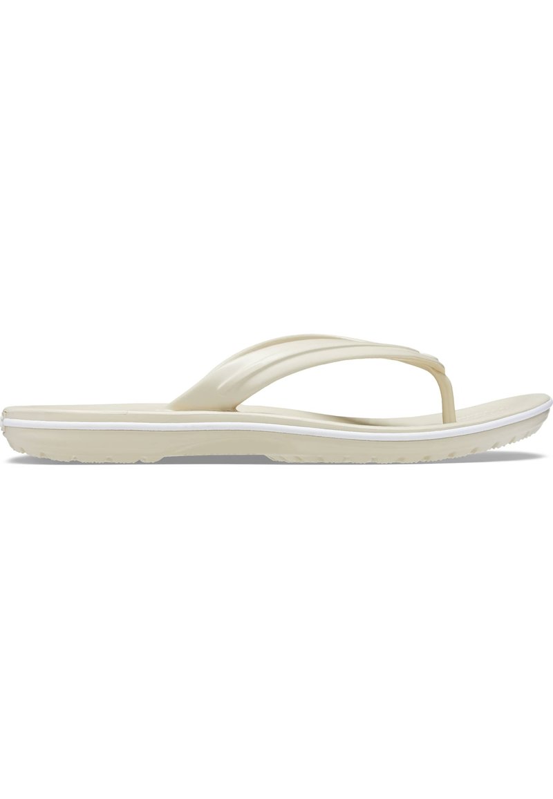 Crocs CROCBAND FLIP UNISEX - Tongs - bone
