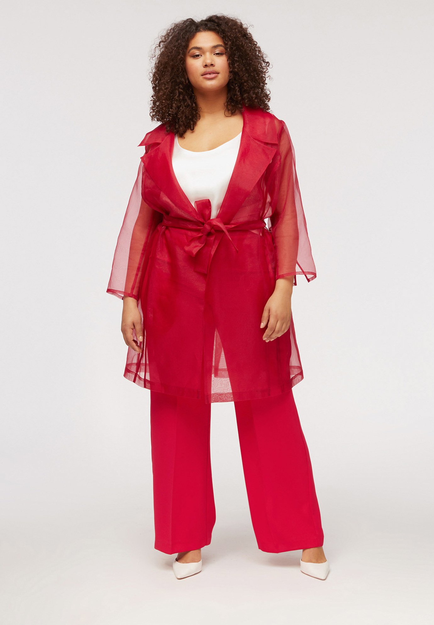 Fiorella Rubino FLUIDI - Pantaloni - rosso - Zalando.it