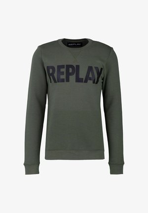 Sweatshirt - military green