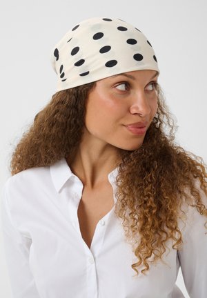 Kaffe, KADAPHNE SCARF - Foulard - chalk black dot