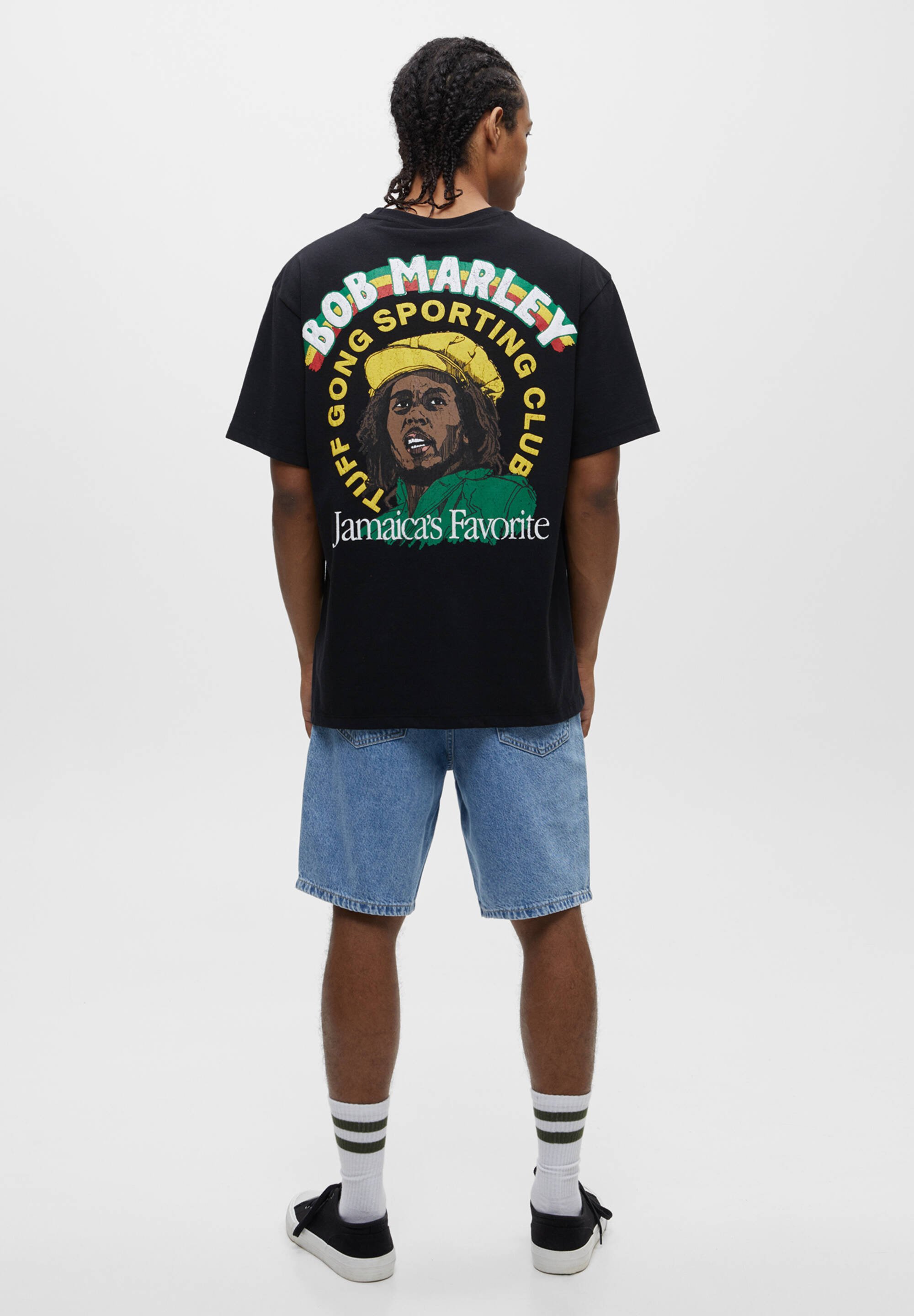 pull and bear bob marley shirt