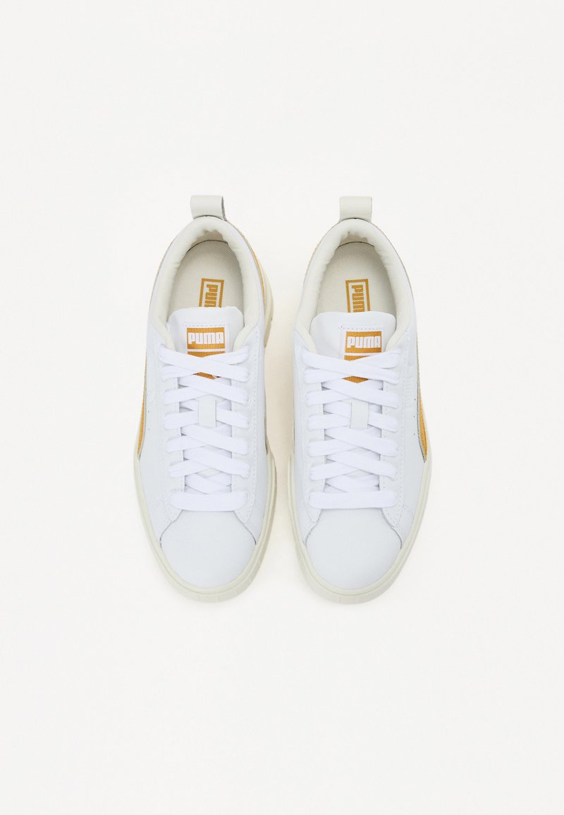 Puma MAYZE LUX - Tenisky - white/gold