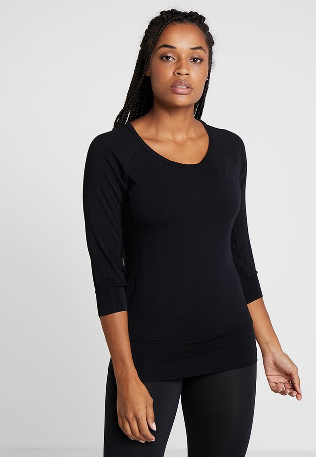 Maglietta a manica lunga - black